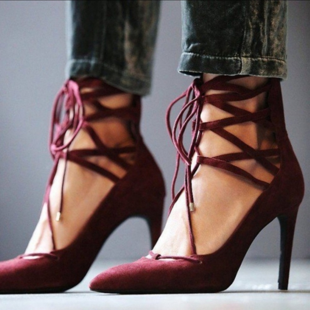 Sexy Sultry Free People x Jeffrey Campbell Heels - Picture 2 of 8